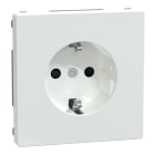 SCHNEIDER ELECTRIC - Prese SCHUKO, protezione, senza vite, bianco loto, System Design MTN2300-6035
