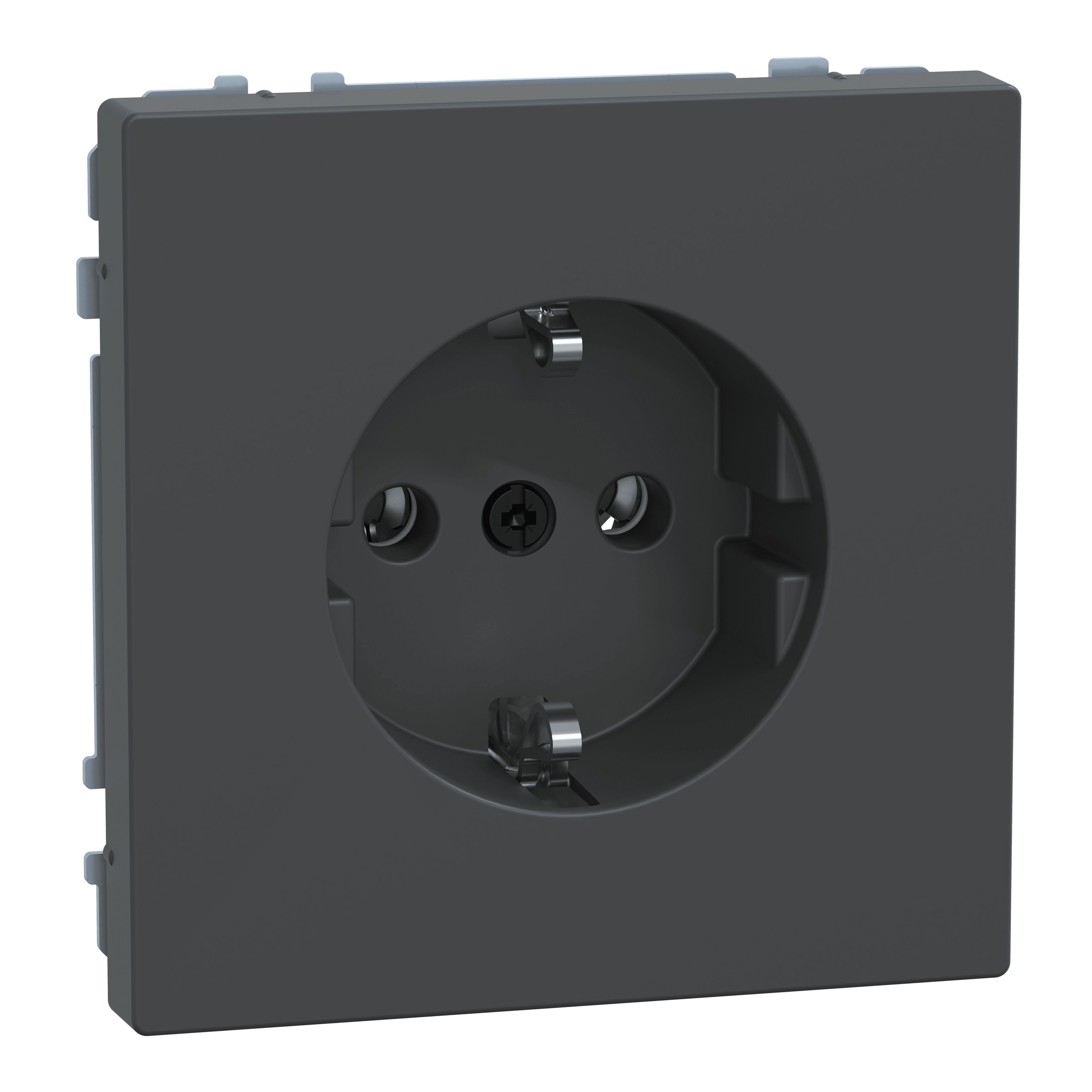 SCHNEIDER ELECTRIC - Prese SCHUKO, morsetti senza vite, antracite, System Design