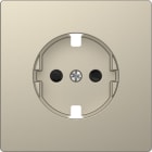 SCHNEIDER ELECTRIC - Placca centrale per presa SCHUKO, protezione, sahara, System Design