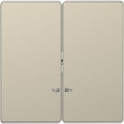 SCHNEIDER ELECTRIC - Copritasto 2 moduli, indicatore a finestra, sahara, System Design