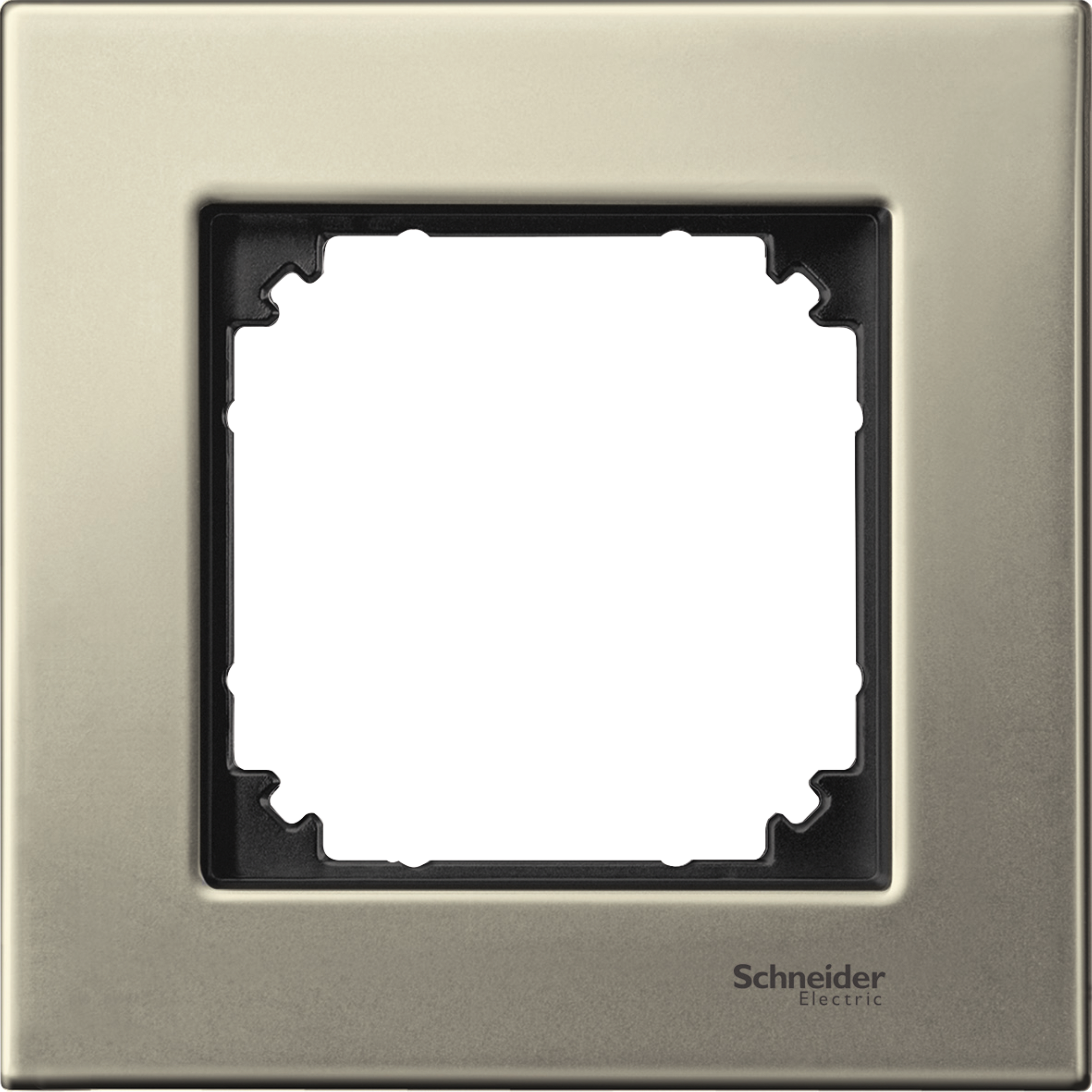 SCHNEIDER ELECTRIC - CORNICE M-ELEGANCE, SINGOLA, METALLO, TI
