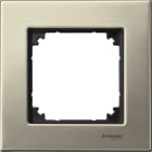 SCHNEIDER ELECTRIC - CORNICE M-ELEGANCE, SINGOLA, METALLO, TI