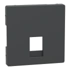 SCHNEIDER ELECTRIC - Frutto RJ11 Serie civile, SpaceLogic KNX, Merten System D, System Design Antracite