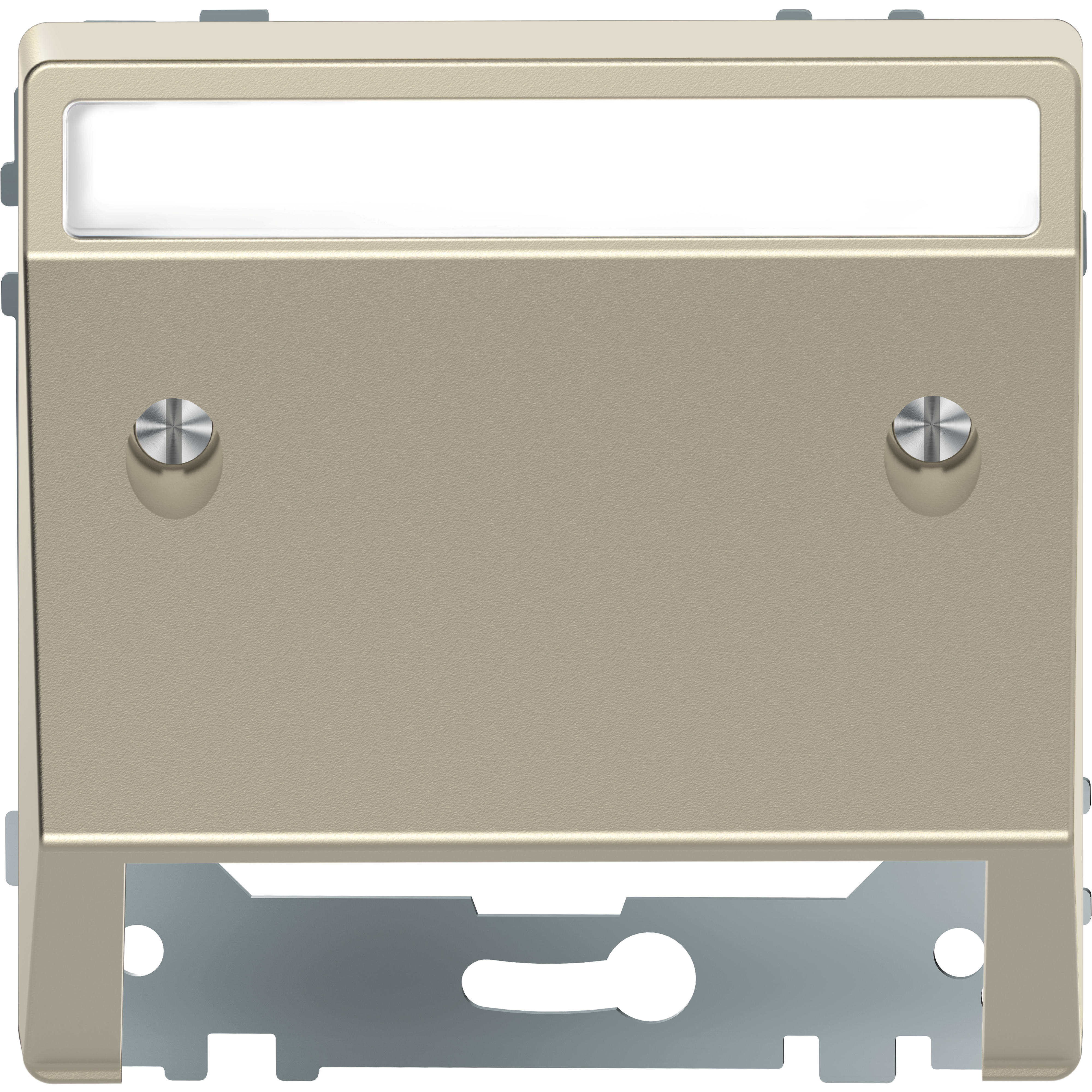 SCHNEIDER ELECTRIC - Presa inclinata con etichetta, sahara, System Design