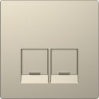 SCHNEIDER ELECTRIC - Piastra, 2 slot, per connettori Schneider Electric, sahara, System Design