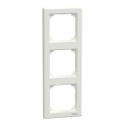 SCHNEIDER ELECTRIC - Cornice Serie civile, SpaceLogic KNX, Interruttori Merten System M, M_SMART Bianco Brillante Tripla MTN478319