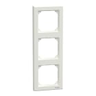 SCHNEIDER ELECTRIC - Cornice Serie civile, SpaceLogic KNX, Interruttori Merten System M, M_SMART Bianco Brillante Tripla
