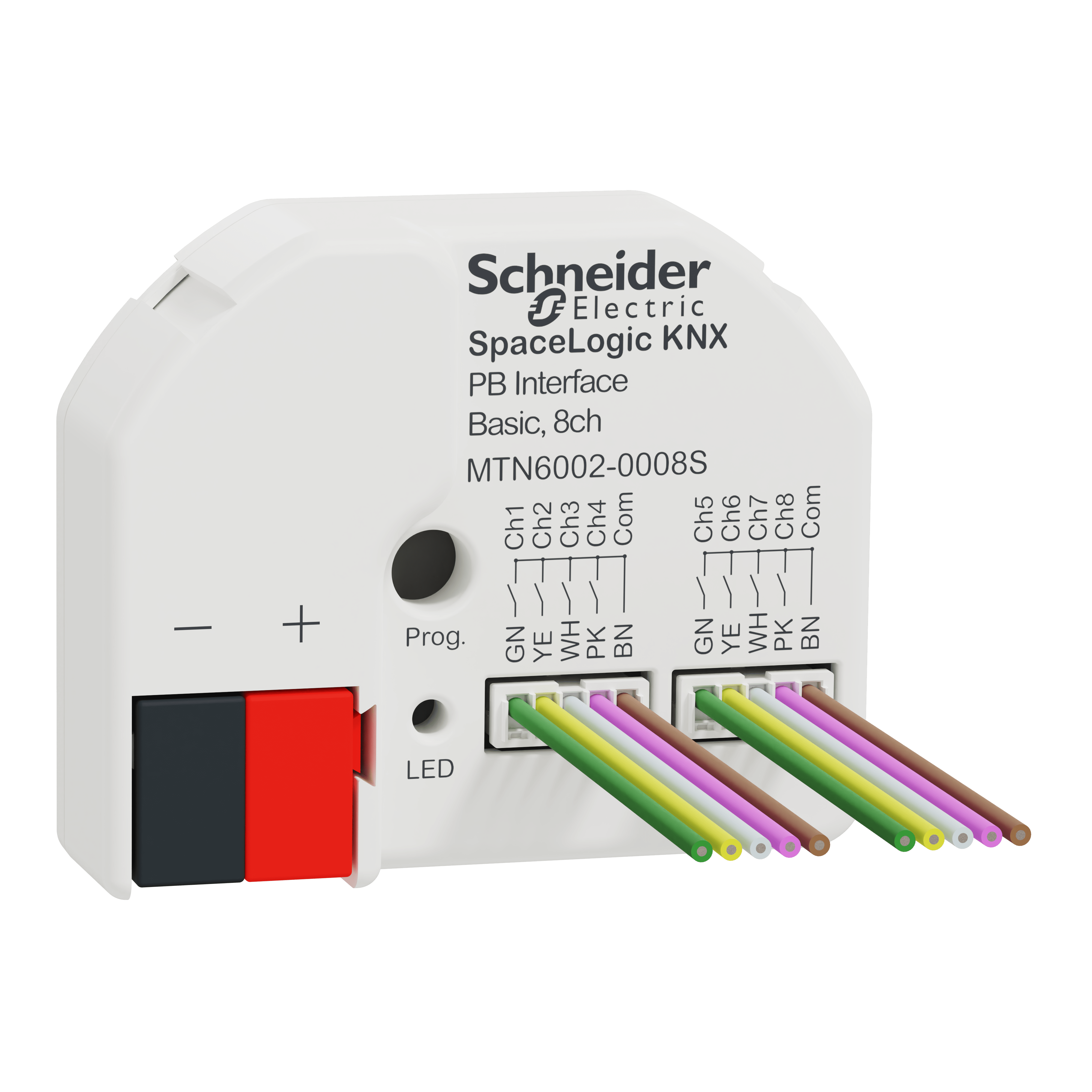SCHNEIDER ELECTRIC - Interfaccia Pulsanti SpaceLogic KNX Secure Basic - 8 Canali