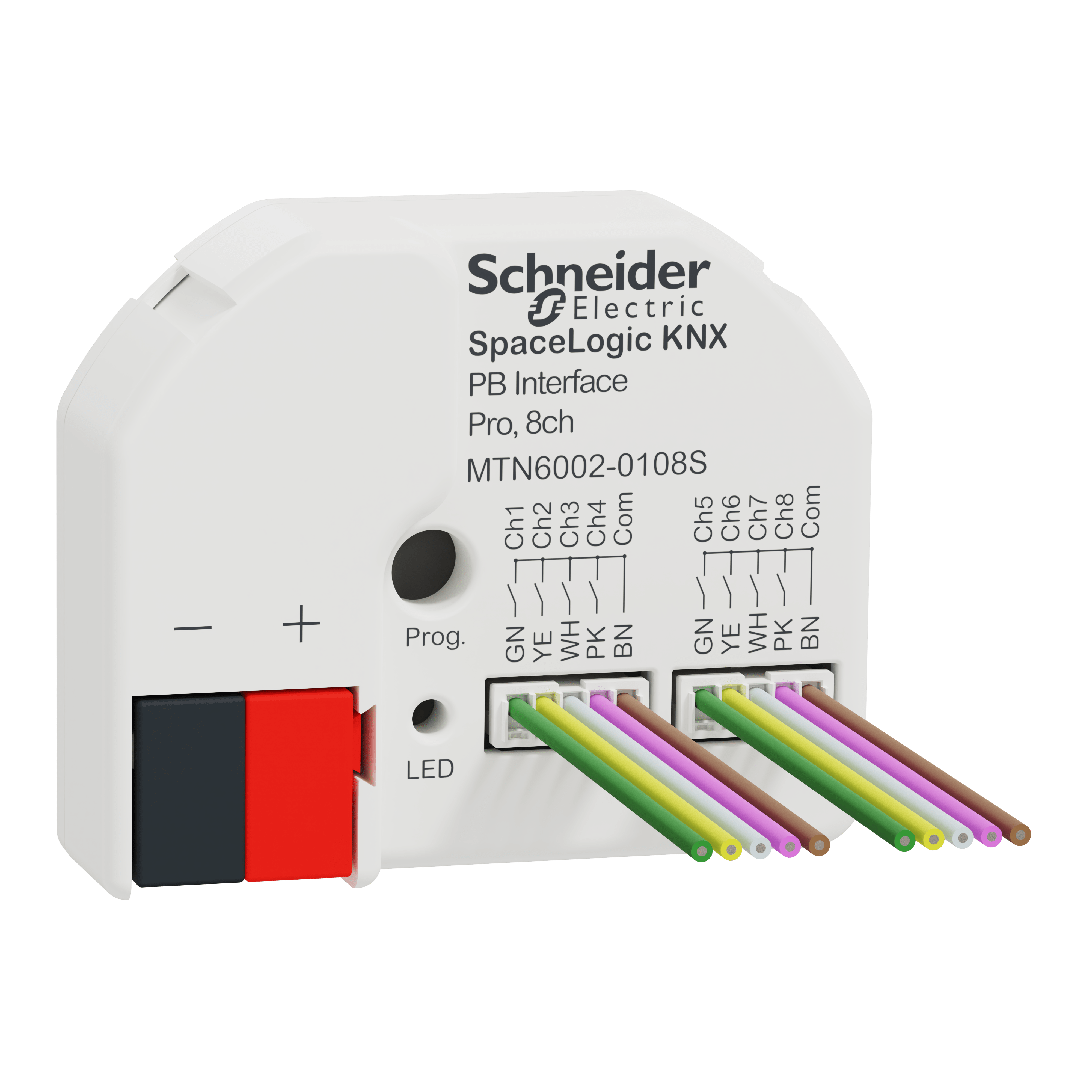 SCHNEIDER ELECTRIC - Interfaccia Pulsanti SpaceLogic KNX Secure Pro - 8 Canali