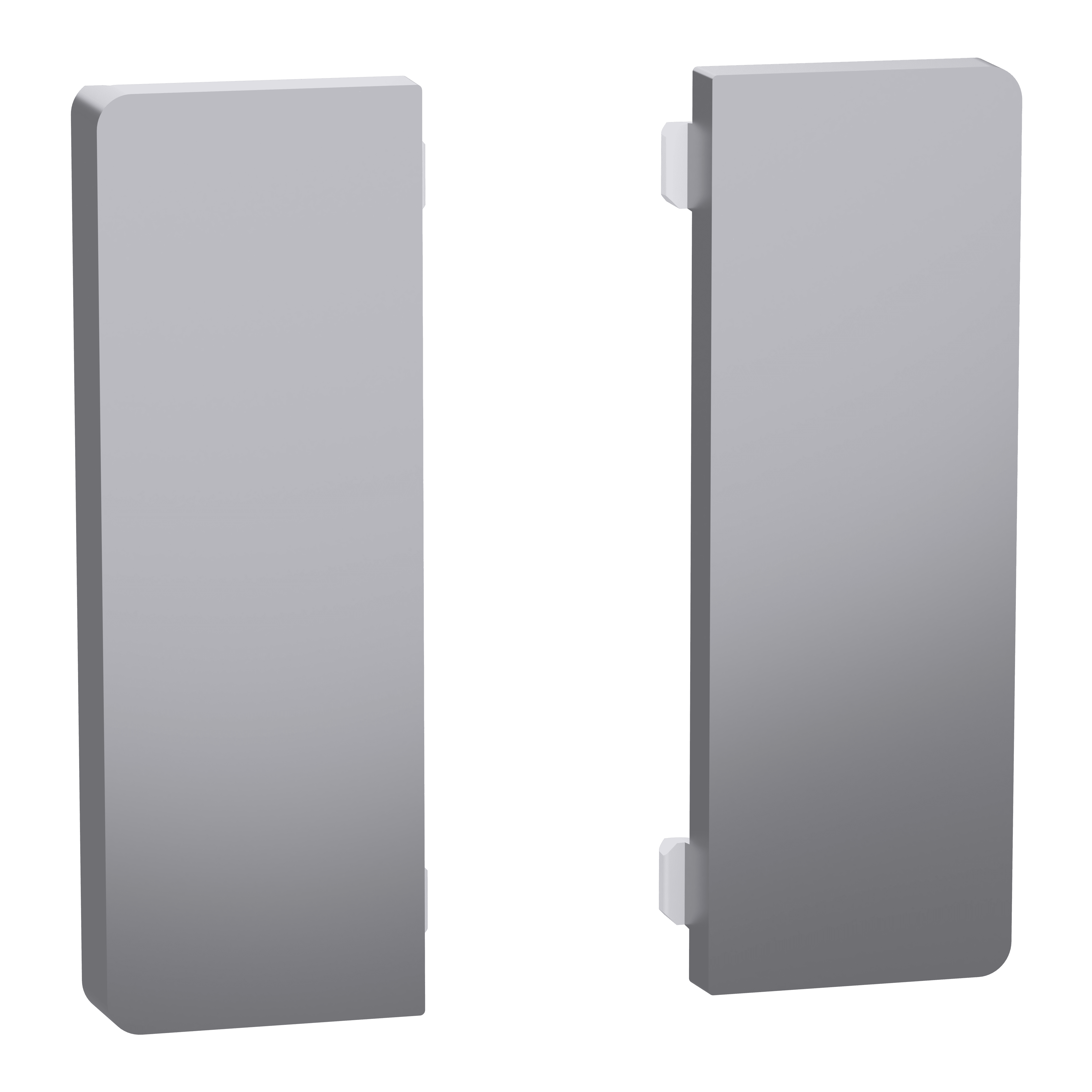 SCHNEIDER ELECTRIC - 2 Pulsanti Medium Push Button KNX Acciaio&nbsp;