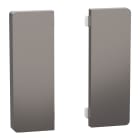 SCHNEIDER ELECTRIC - 2 Pulsanti Medium Push Button KNX Metallo Nichel