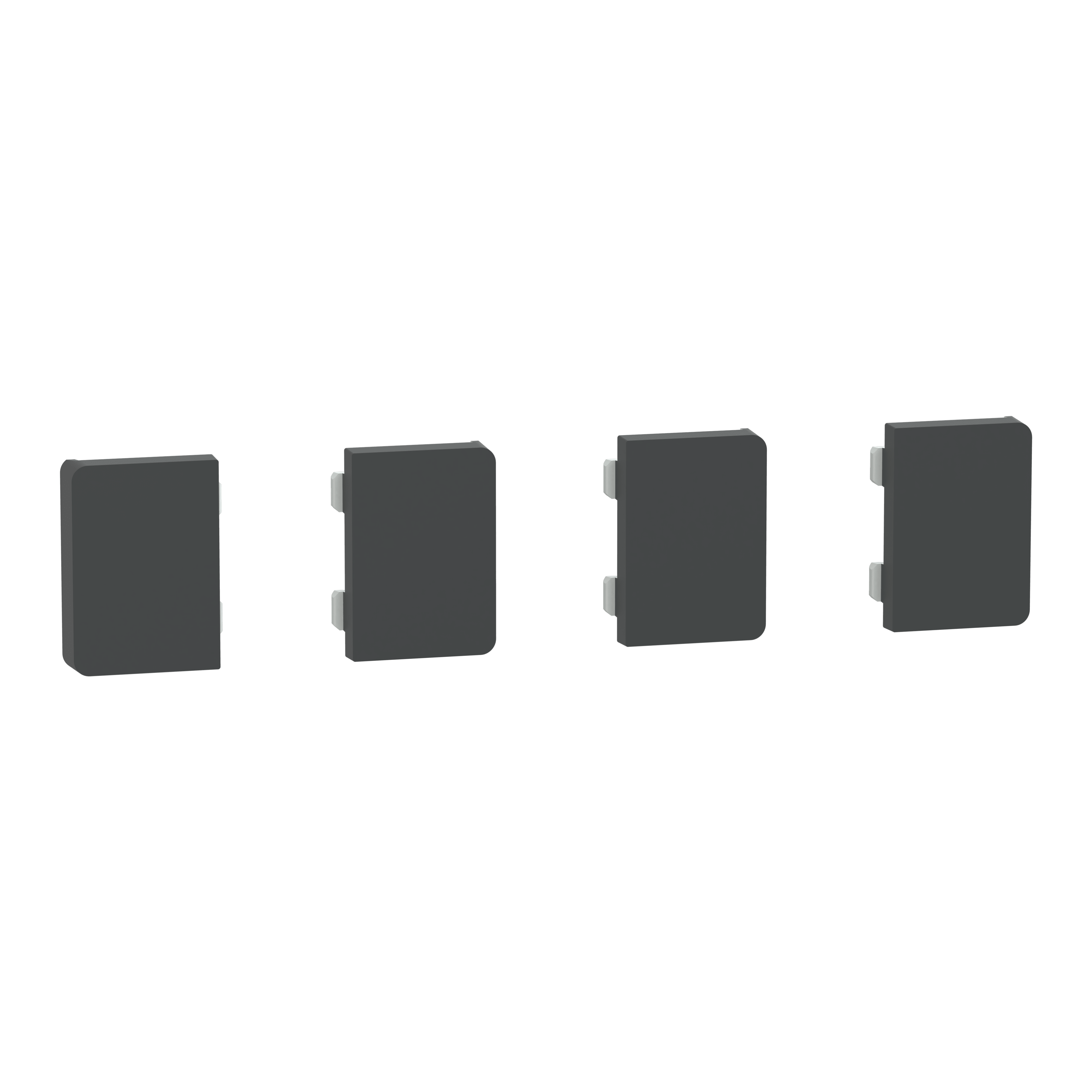 SCHNEIDER ELECTRIC - 4 Pulsanti Small Push Button KNX Antracite