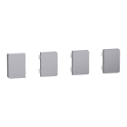 SCHNEIDER ELECTRIC - 4 Pulsanti Small Push Button KNX Acciaio 