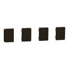 SCHNEIDER ELECTRIC - 4 Pulsanti Small Push Button KNX Metallo Moca