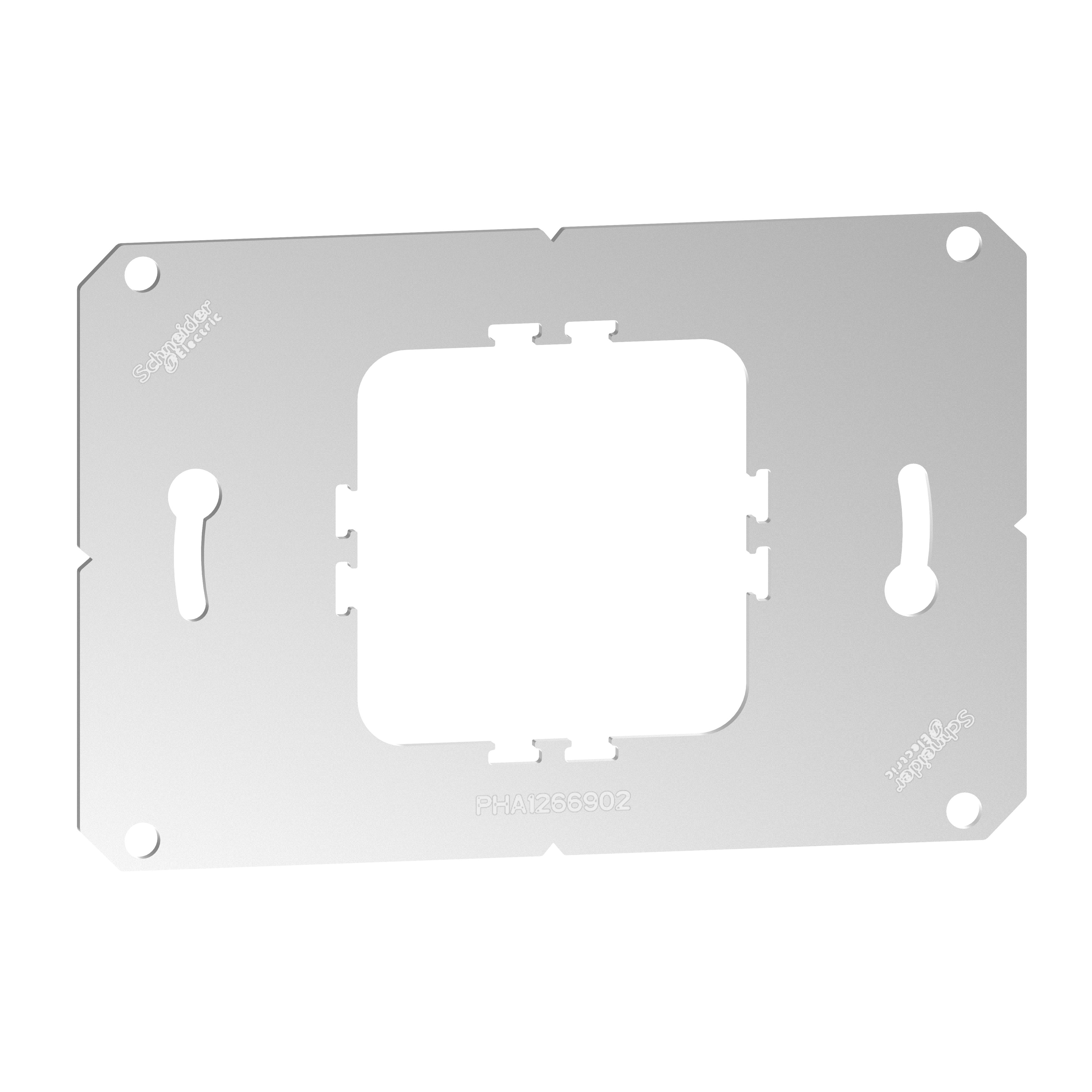 SCHNEIDER ELECTRIC - System Design Merten - cornice di fissaggio - per scatola 3 moduli