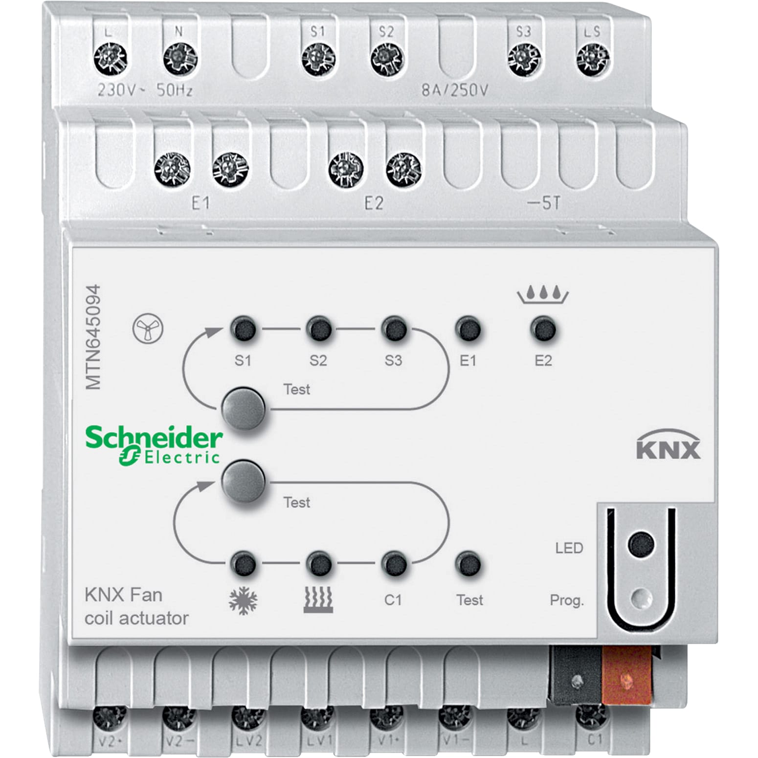 SCHNEIDER ELECTRIC - Attuatore fan coil REG-K