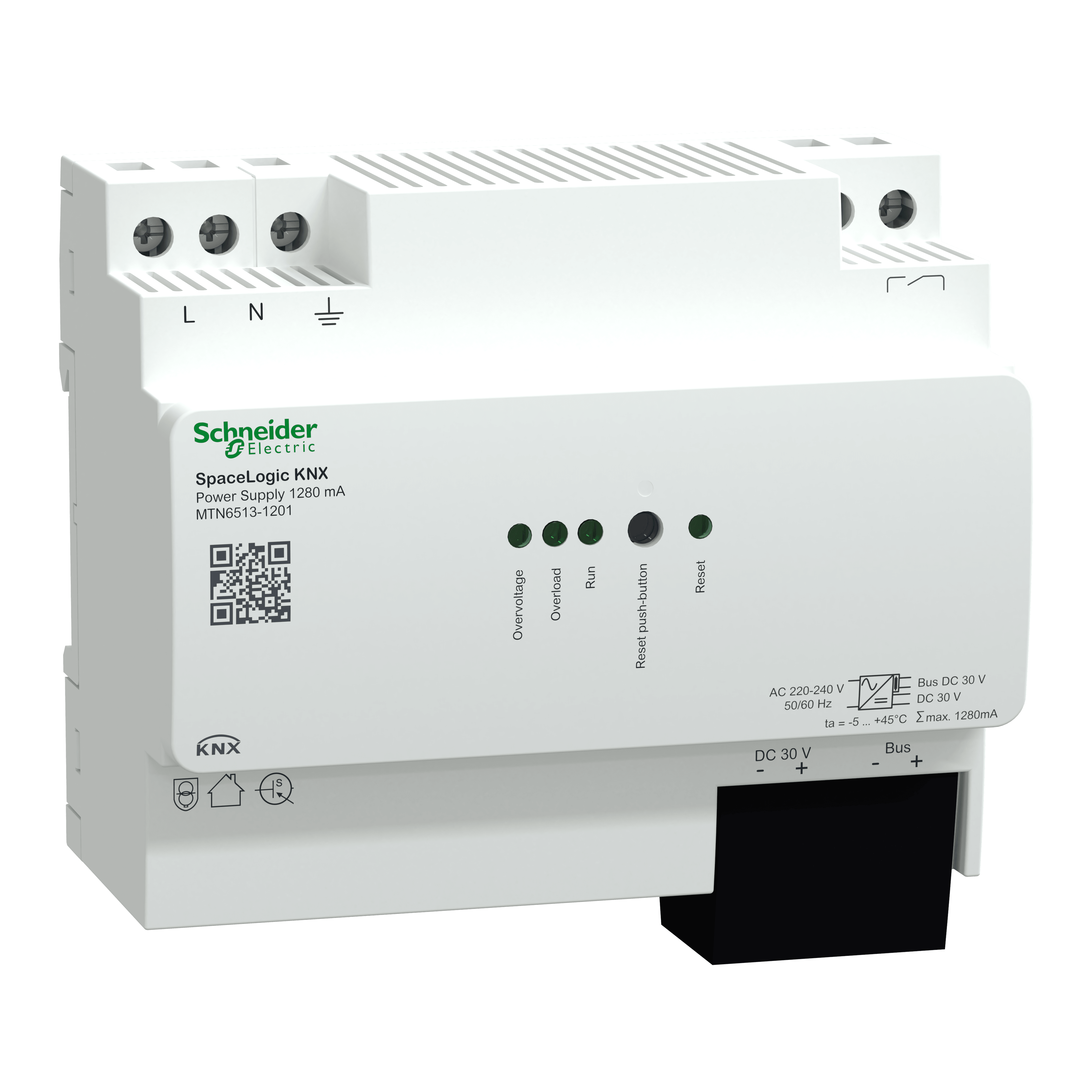 SCHNEIDER ELECTRIC - Alimentatore 1280mA SpaceLogic KNX