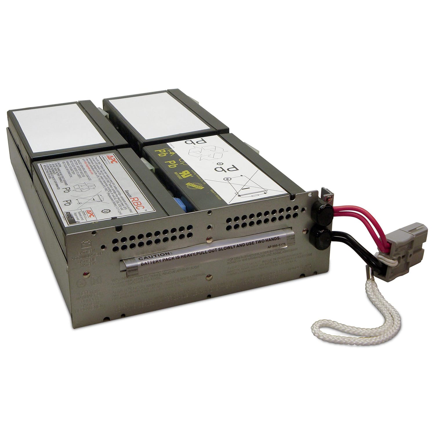 SCHNEIDER ELECTRIC - Cartuccia batteria di ricambio APC n. 132 con 2 anni di garanzia