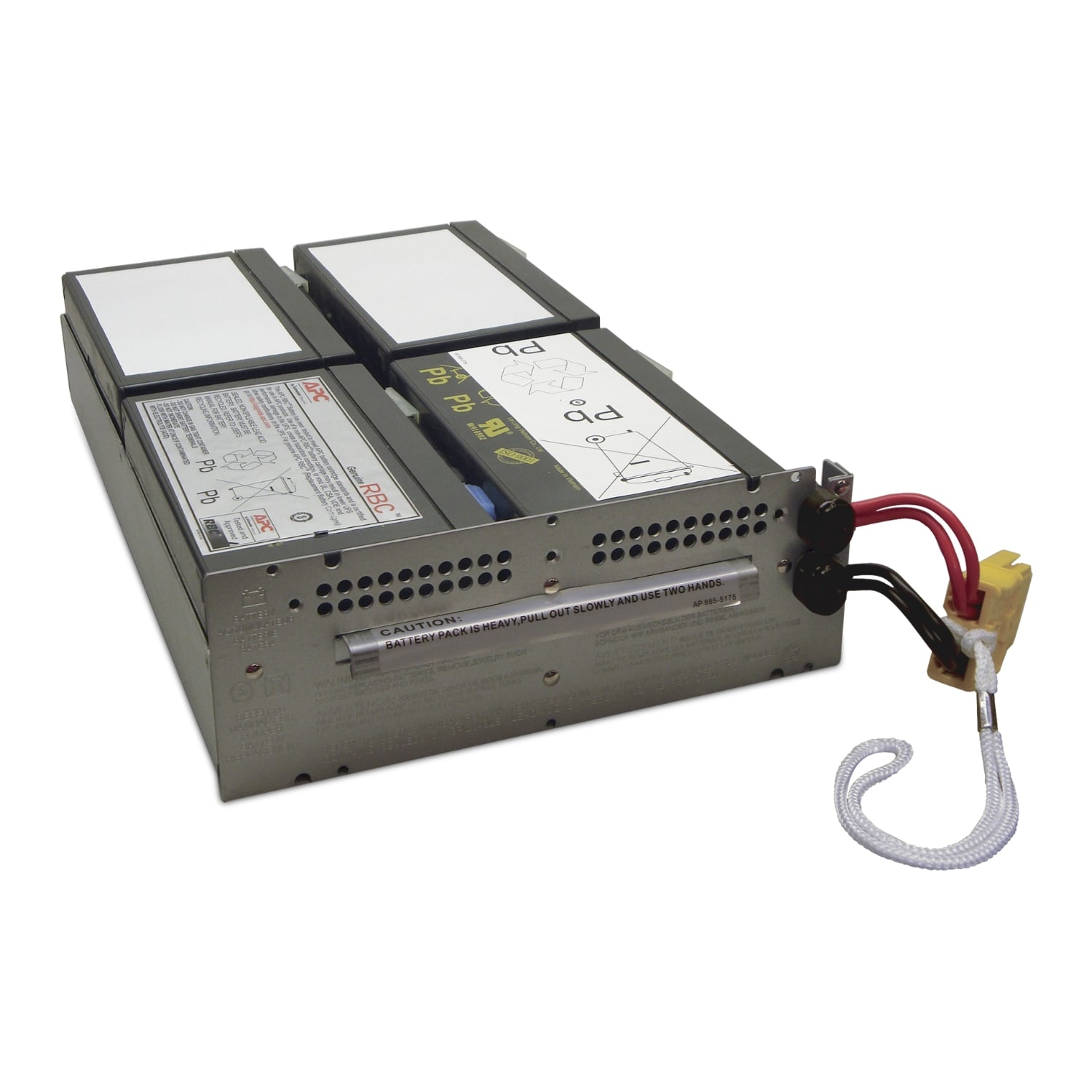 SCHNEIDER ELECTRIC - Cartuccia batteria di ricambio APC n. 133 con 2 anni di garanzia