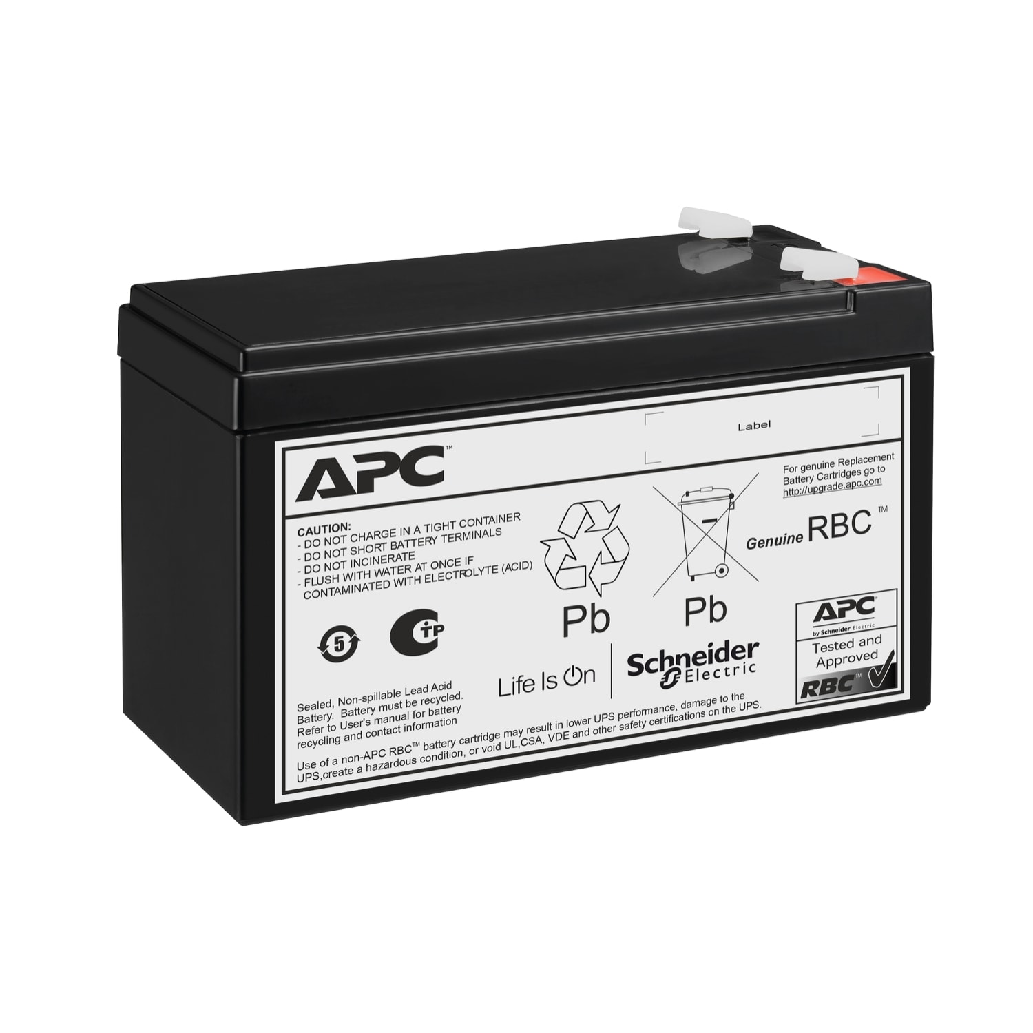 SCHNEIDER ELECTRIC - Cartuccia batteria di ricambio APC 175