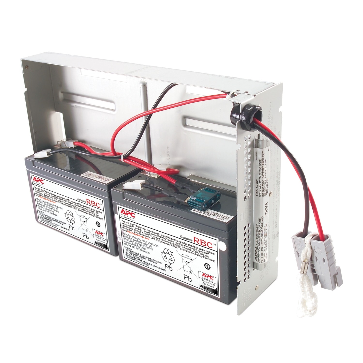 SCHNEIDER ELECTRIC - Cartuccia batteria di ricambio APC n. 22 con 2 anni di garanzia