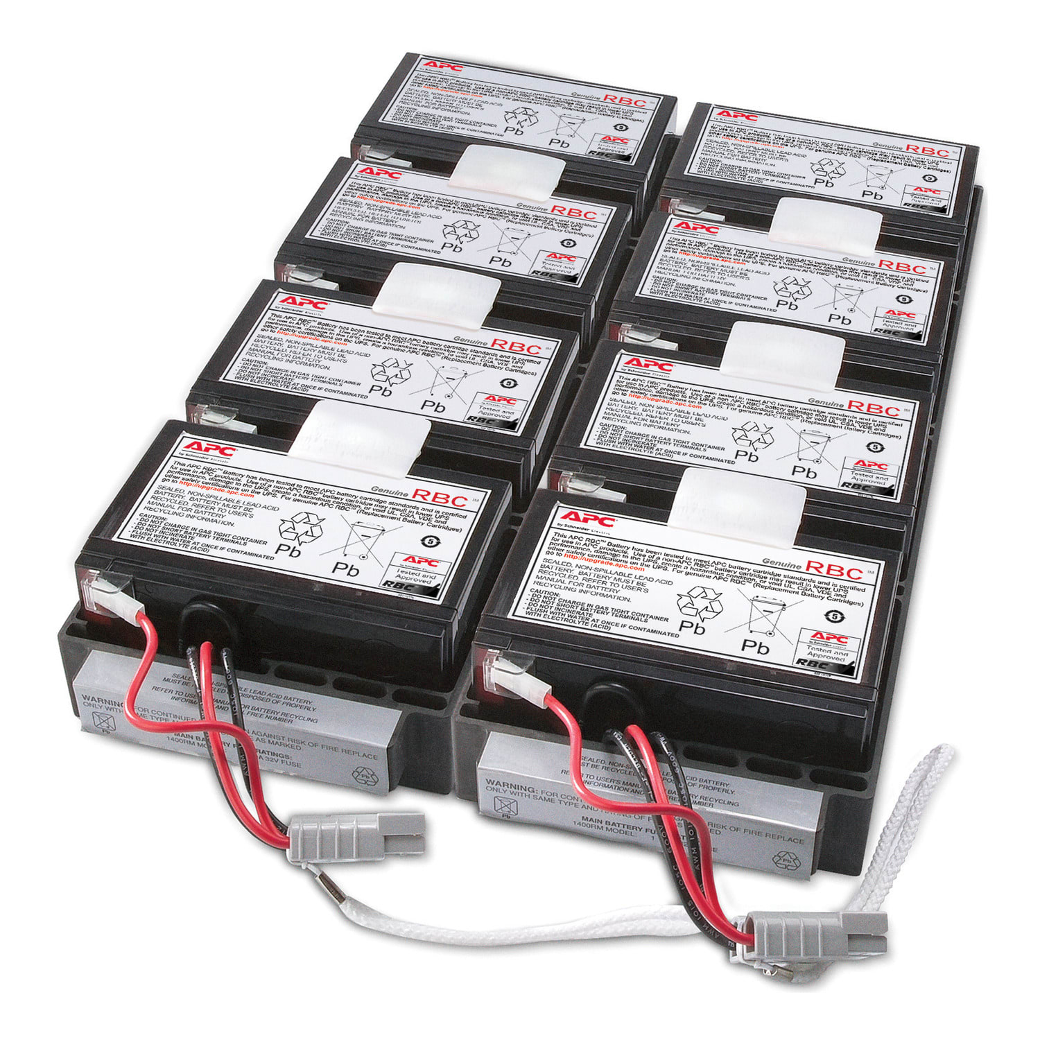 SCHNEIDER ELECTRIC - Cartuccia batteria di ricambio APC n. 26 con 2 anni di garanzia