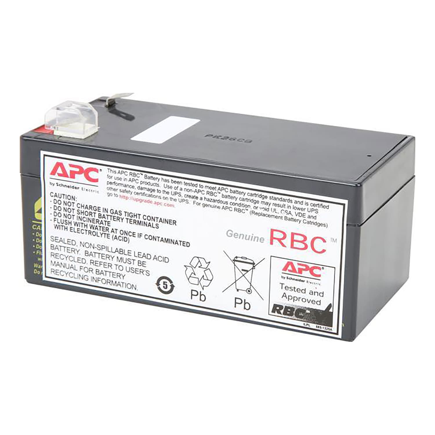 SCHNEIDER ELECTRIC - Cartuccia batteria di ricambio APC n. 35 con 2 anni di garanzia