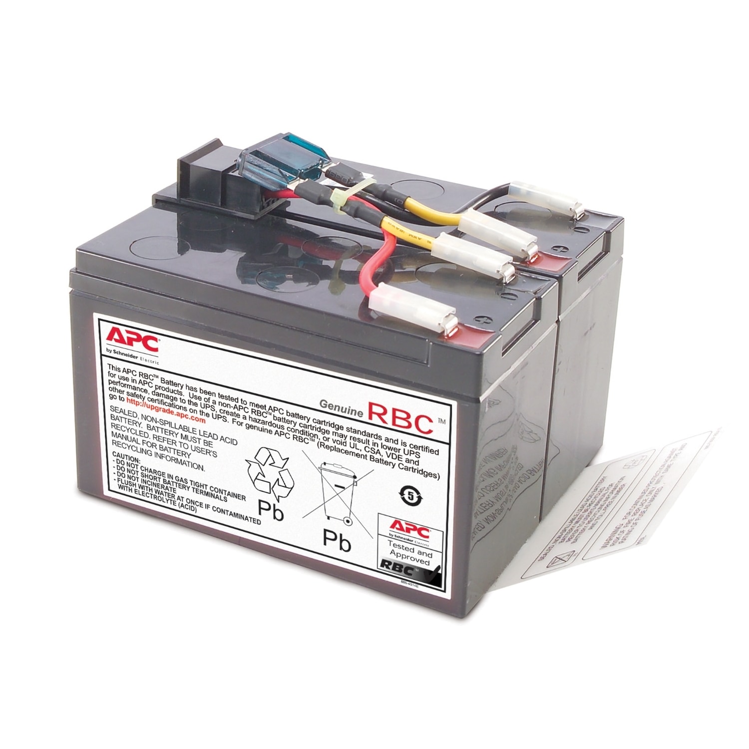 SCHNEIDER ELECTRIC - Cartuccia batteria di ricambio APC n. 48 con 2 anni di garanzia