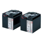SCHNEIDER ELECTRIC - Cartuccia batteria di ricambio APC n. 55 con 2 anni di garanzia