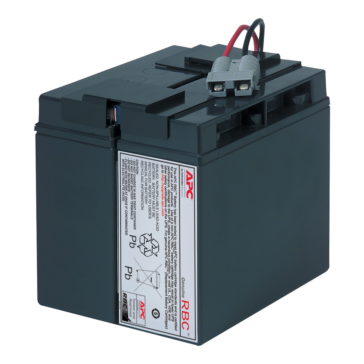 SCHNEIDER ELECTRIC - Cartuccia batteria di ricambio APC n. 7 con 2 anni di garanzia