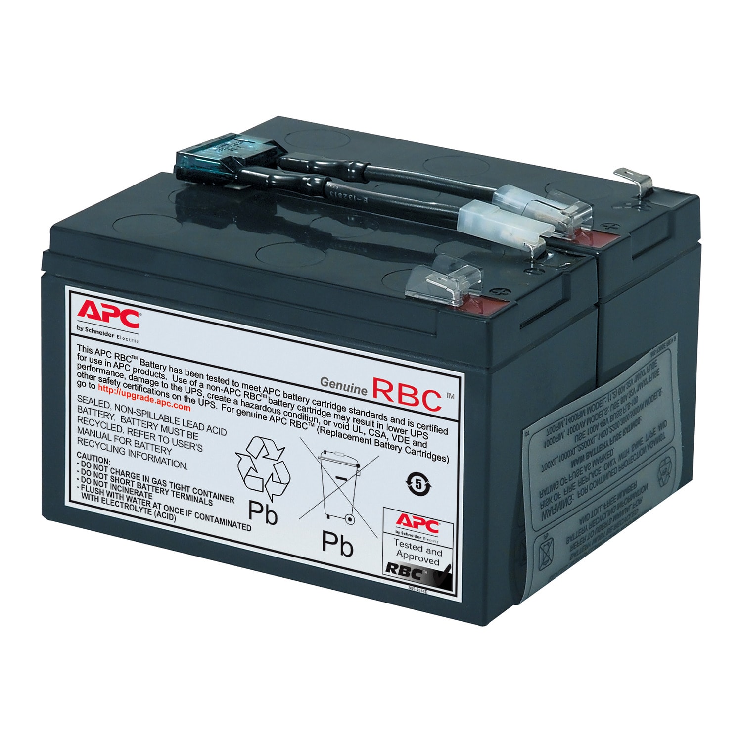 SCHNEIDER ELECTRIC - Cartuccia batteria di ricambio APC n. 9 con 2 anni di garanzia