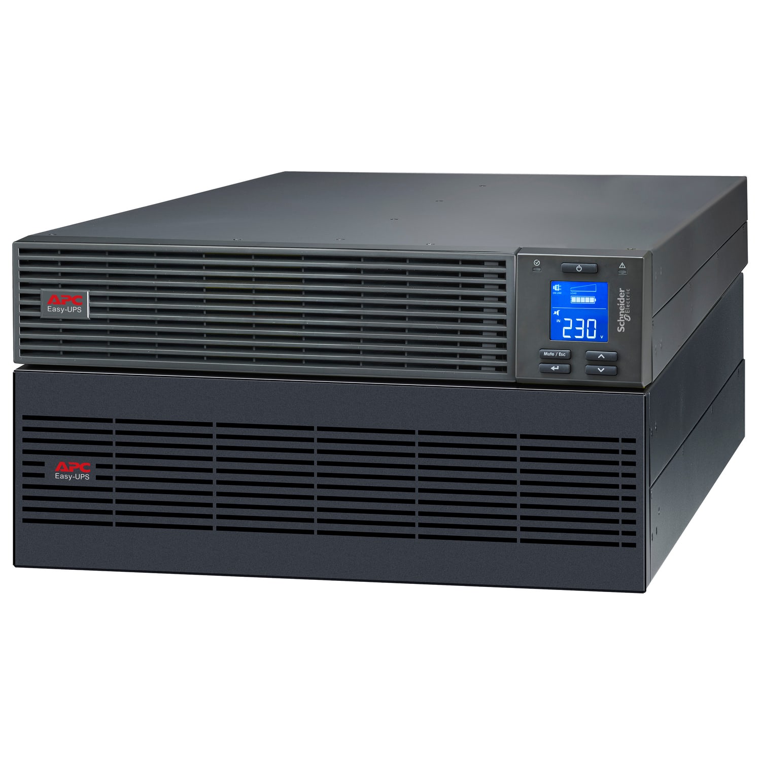 SCHNEIDER ELECTRIC - APC Easy UPS SRV 6000 VA RM 230 V con pacco batterie esterno, con kit di guide