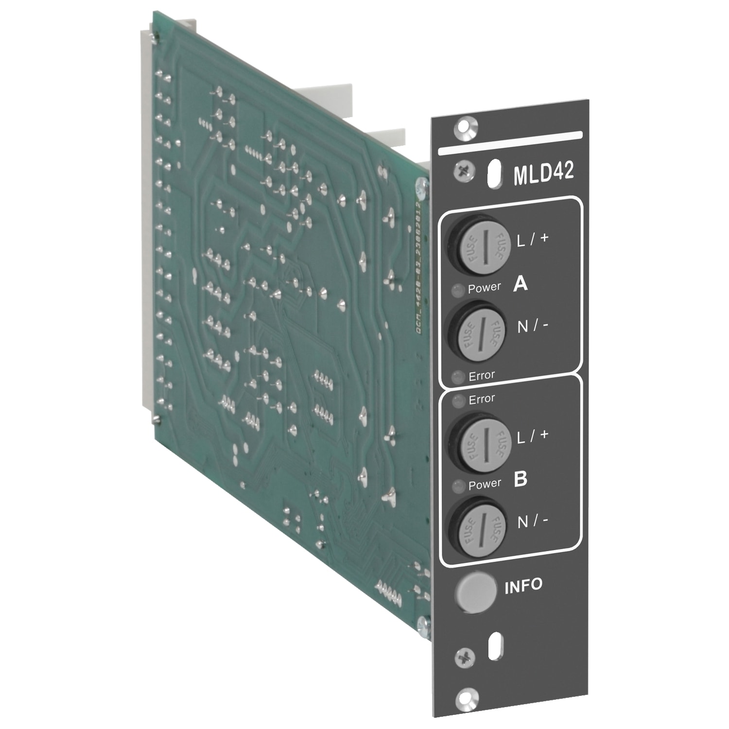 SCHNEIDER ELECTRIC - Ricambio, Exiway Power Control, Modulo di corrente, 2x4A, max 20 apparecchi per circuito