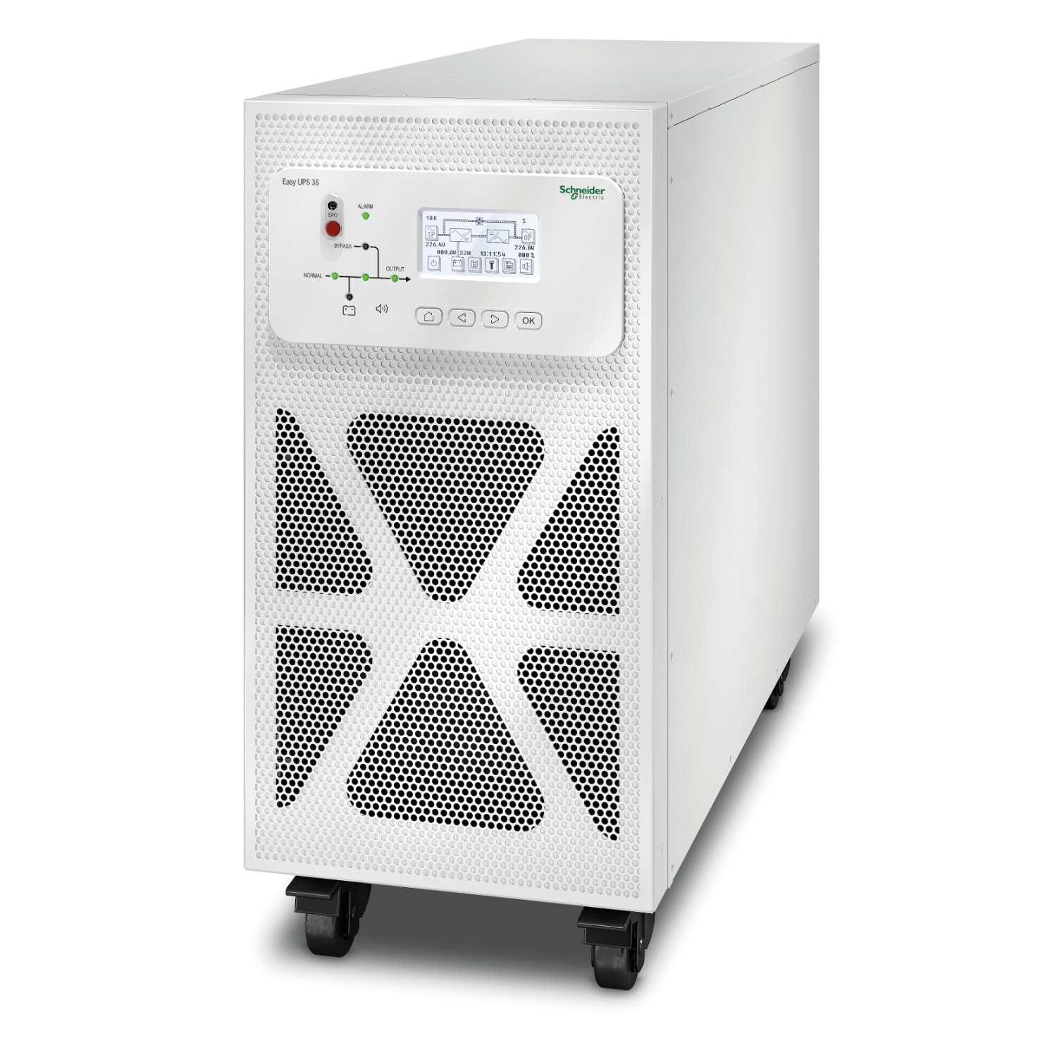 SCHNEIDER ELECTRIC - Exiway Power, 15kVA, Potenza attiva EN50171: 10kW per 1h, 6.2kW 2h, Soccorritore Trifase/Trifase