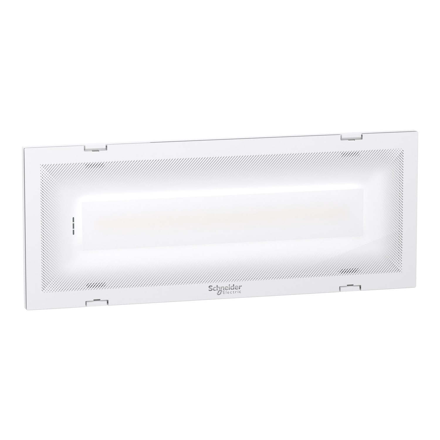 SCHNEIDER ELECTRIC - Exiway Trend, IP42, Autoalimentato Autodiagnosi Activa, SE-SA, 500/400/300/250lm SE, 230lm SA, 1/1,5/2/3h, illuminazione di sicurezza