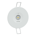 SCHNEIDER ELECTRIC - Exiway Smartbeam Incasso, IP42, Autoalimentato Standard, SE-SA, 220lm SE, 220lm SA, 1,5h, Antipanico, illuminazione di sicurezza