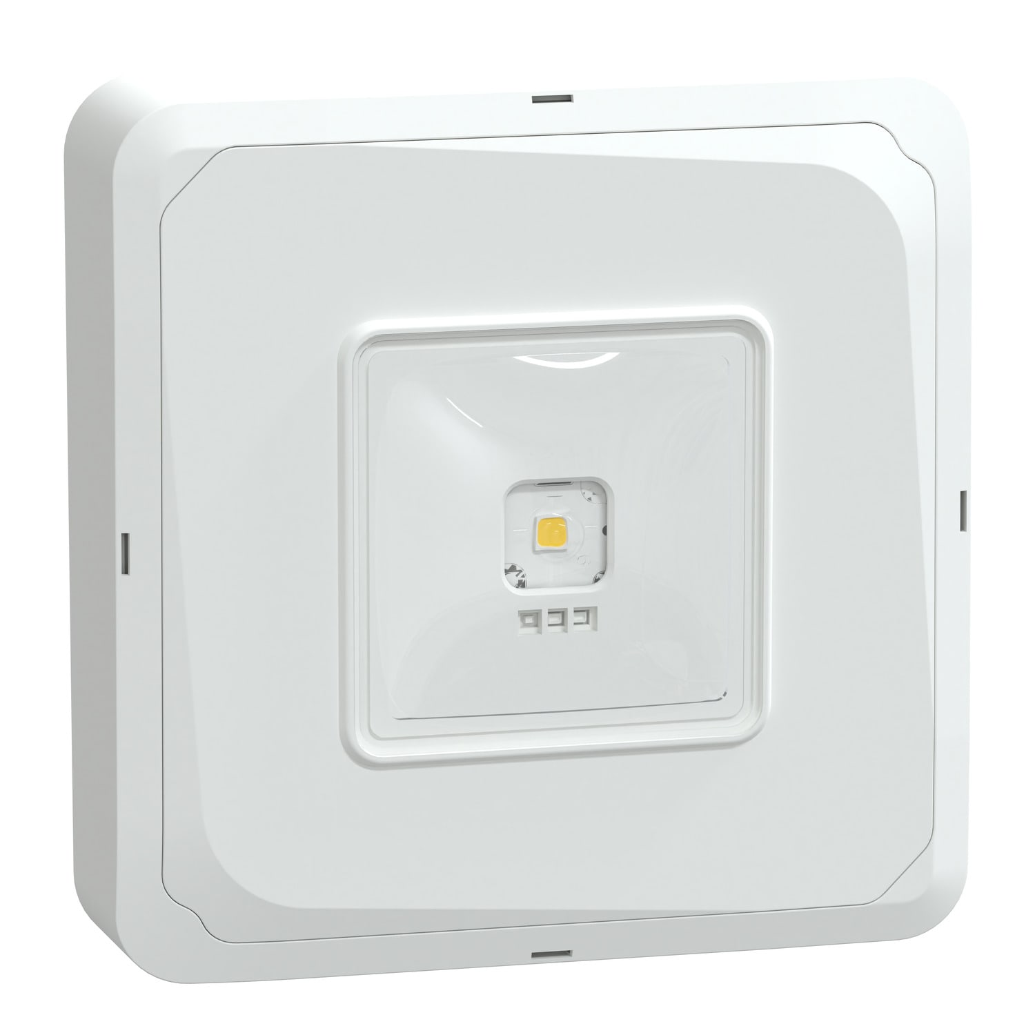SCHNEIDER ELECTRIC - Apparecchio di emergenza, Exiway Smartbeam Activa-DiCube, superficie, area antipanico, 3h, 220lm, IP65, bianco