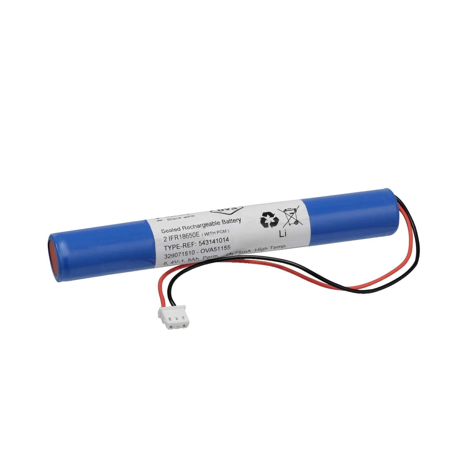 SCHNEIDER ELECTRIC - Batteria LiFePO 6,4V 1,5Ah affiancate