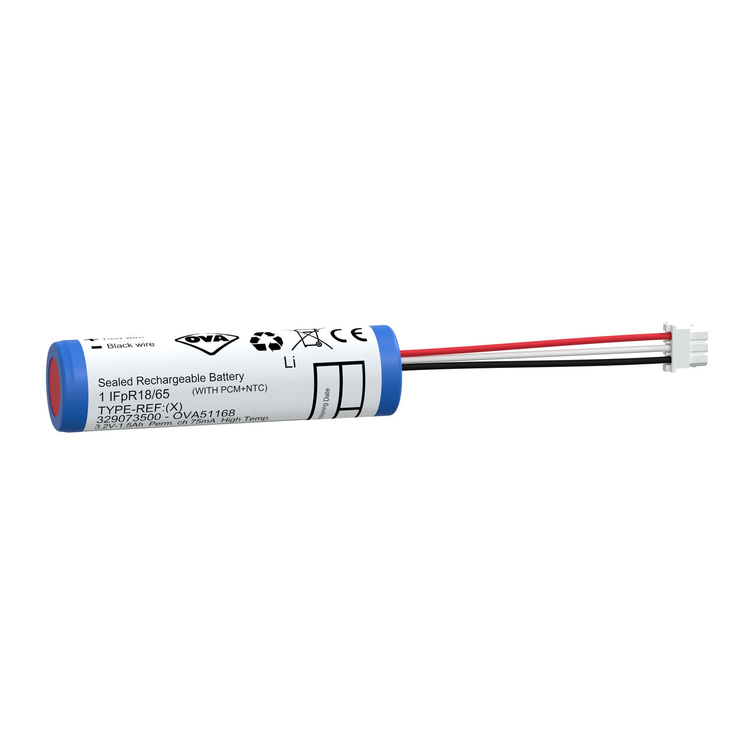 SCHNEIDER ELECTRIC - Batteria LiFePO 3,2V 1,5Ah bastone