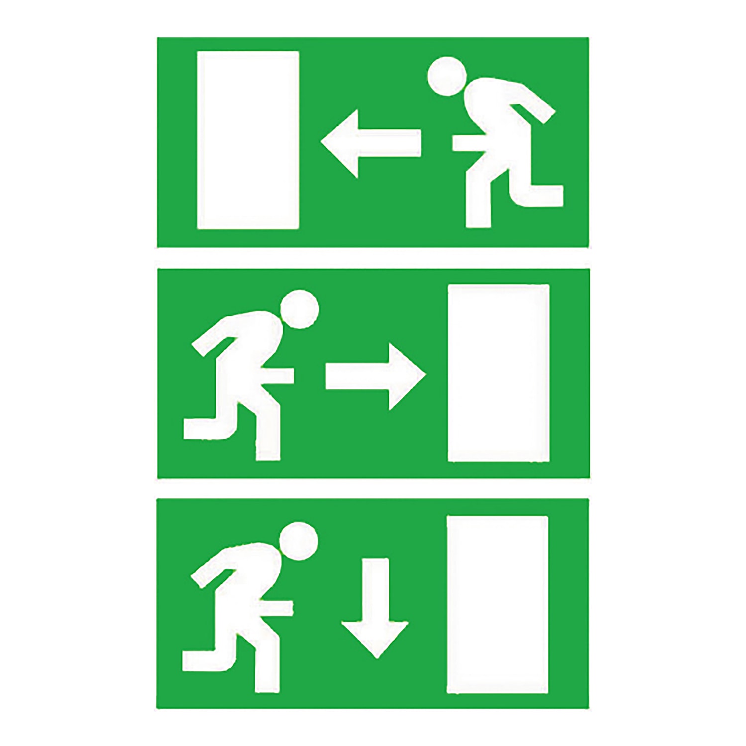 SCHNEIDER ELECTRIC - 3 Pittogrammi Destro, Sinistro, Basso, Rilux LED T5, Accessorio di segnalazione