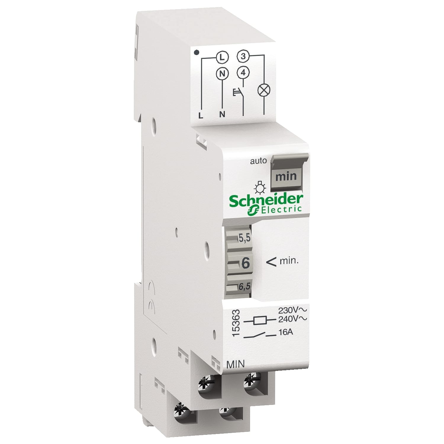 SCHNEIDER ELECTRIC - Temporizzatore luce-scale regolabile MIN