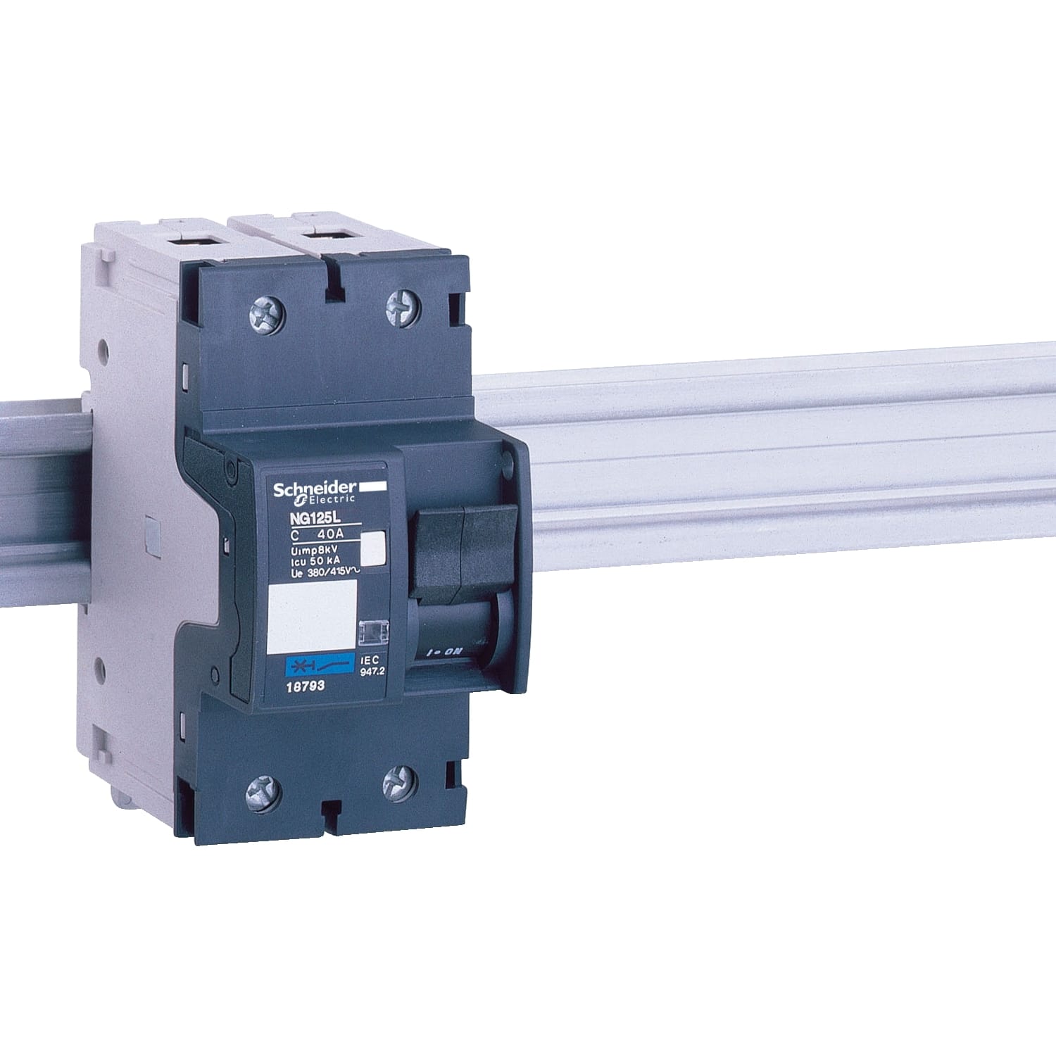 SCHNEIDER ELECTRIC - Interruttore magnetotermico NG125L 2P D 50A 50kA