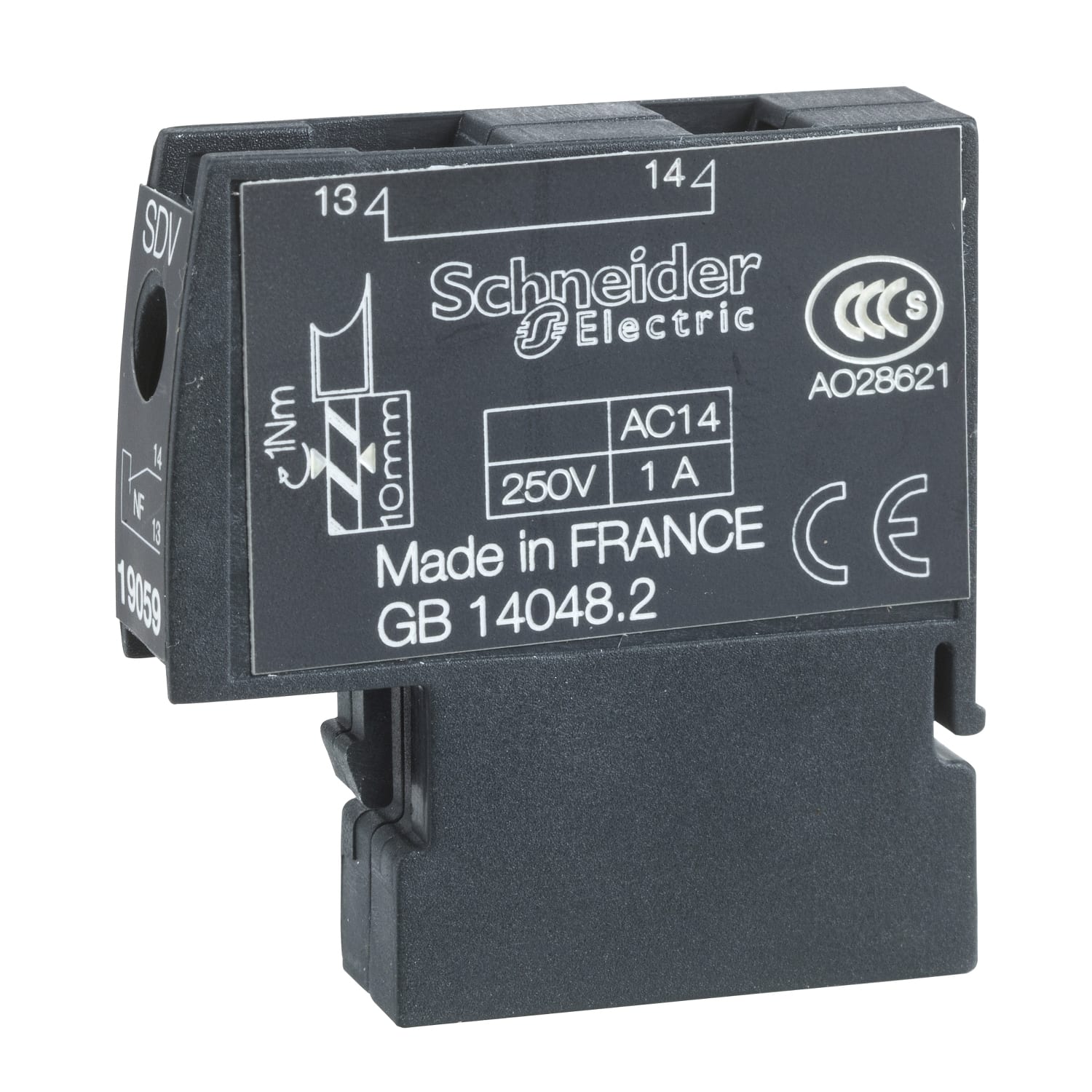 SCHNEIDER ELECTRIC - Contatto guasto differenziale SDV NC per NG125