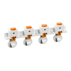 SCHNEIDER ELECTRIC - N° 2 pz coprivite 4P per C60H-DC