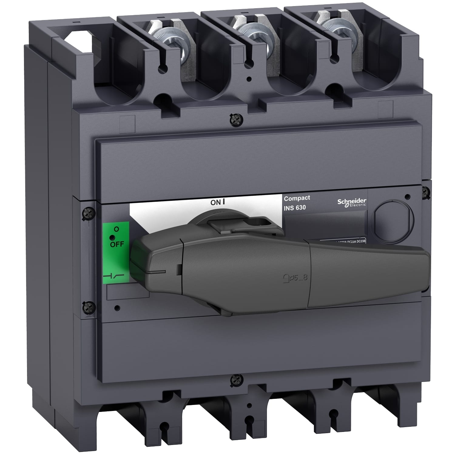 SCHNEIDER ELECTRIC - Interruttore / sezionatore Compact INS500 - 500 A - 3 poli