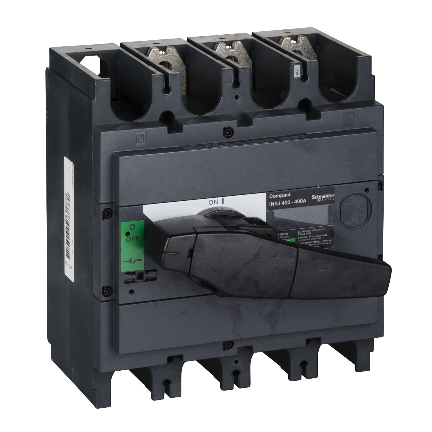 SCHNEIDER ELECTRIC - INSJ400 400A 3P MANOPOLA NERA