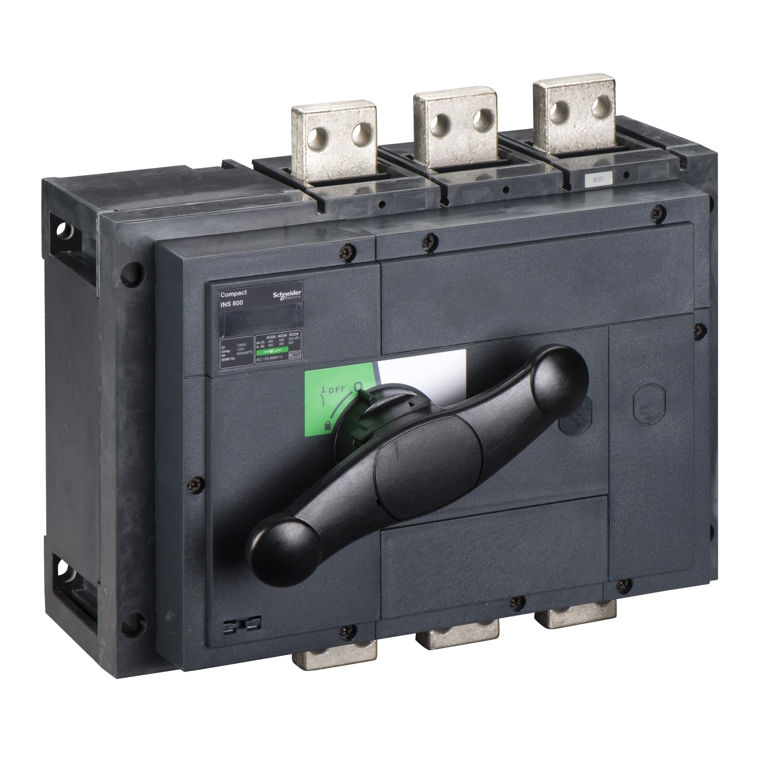 SCHNEIDER ELECTRIC - Interruttore / sezionatore Compact INS800 - 800 A - 3 poli