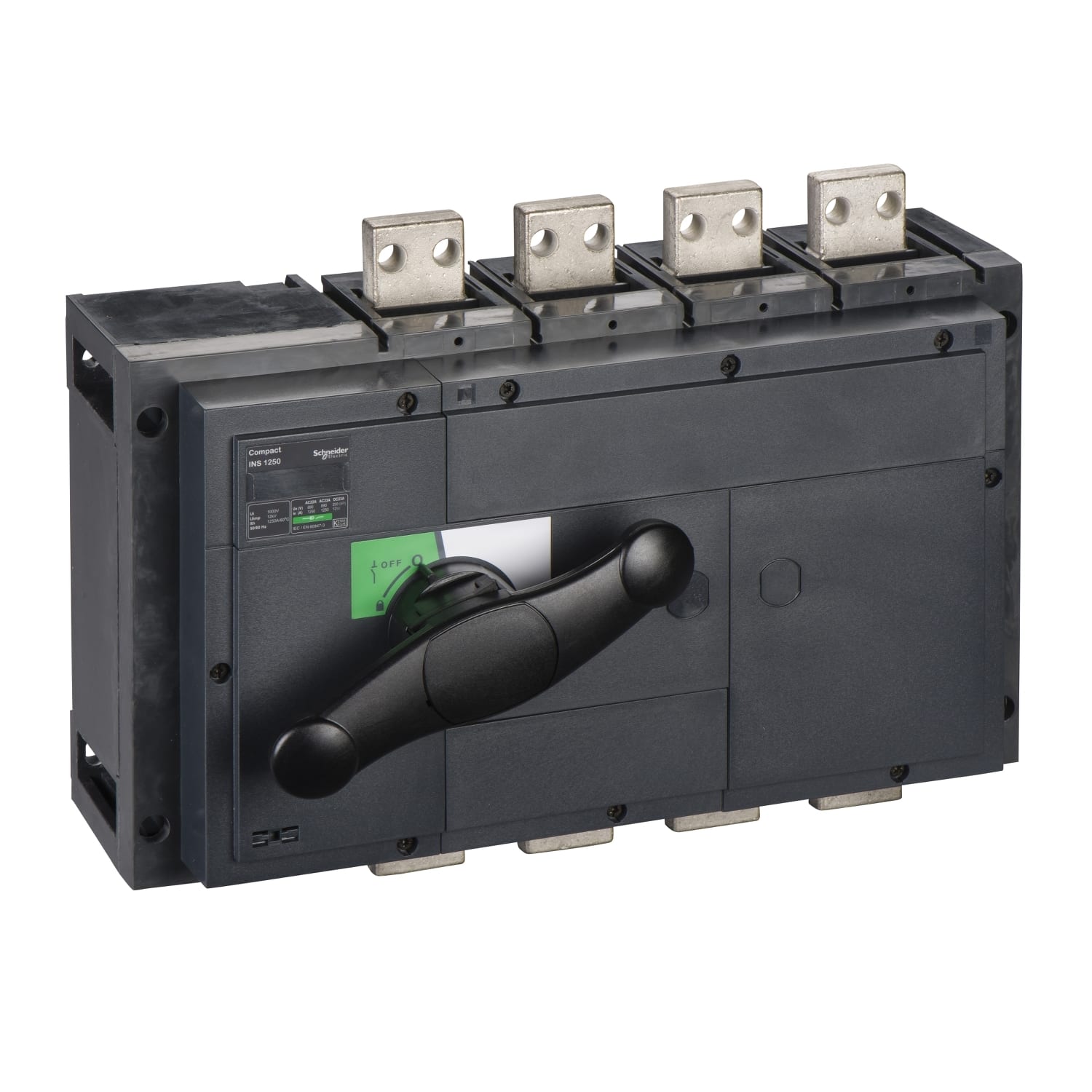 SCHNEIDER ELECTRIC - Interruttore / sezionatore Compact INS1250 - 1250 A - 4 poli