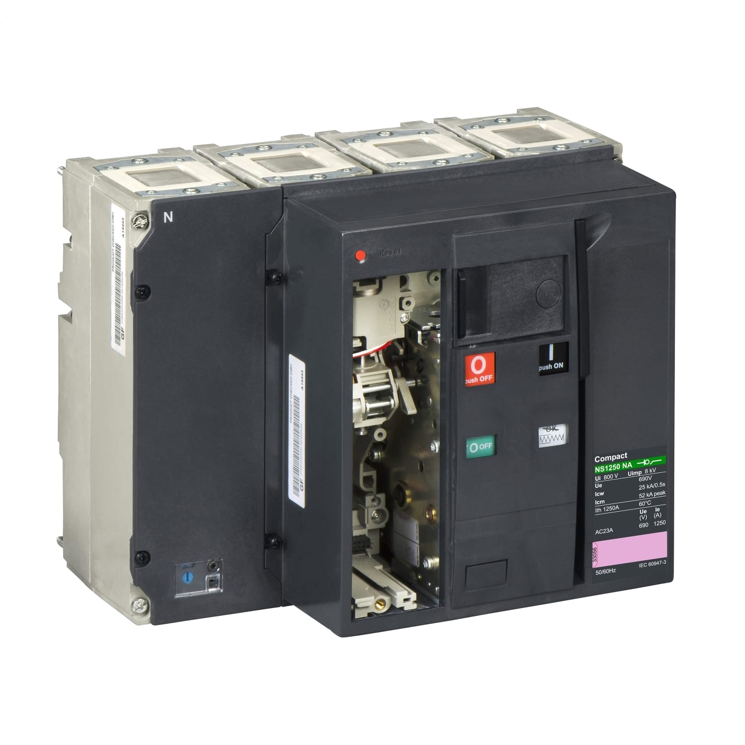 SCHNEIDER ELECTRIC - Sezionatore Compact NS1250 NA - 1250 A - 4 poli