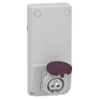 SCHNEIDER ELECTRIC - Presa da incasso Unika IP44 16A 2P con trasformatore 230/24V